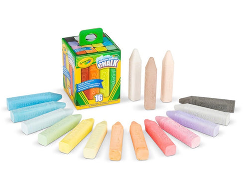 16ct Crayola Chalk & Argo Starch Bundle